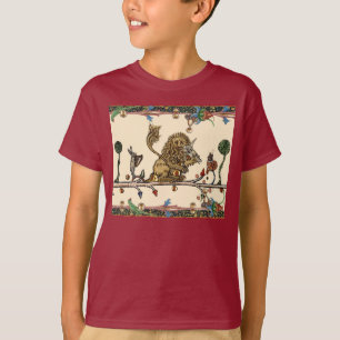 MEDIEVAL BESTIARY SKAPAR MUSIC Violinist Lejon,Har T Shirt