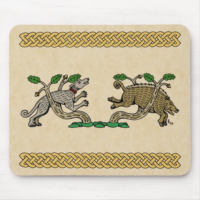 Medieval Boar Hunt Musmatta (Framsidan)
