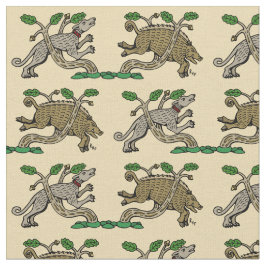 Medieval Boar Hunt Tyg