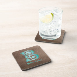 Medieval botanisk dekorationskapital B Underlägg