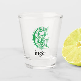 Medieval botanisk dekorationskapital G