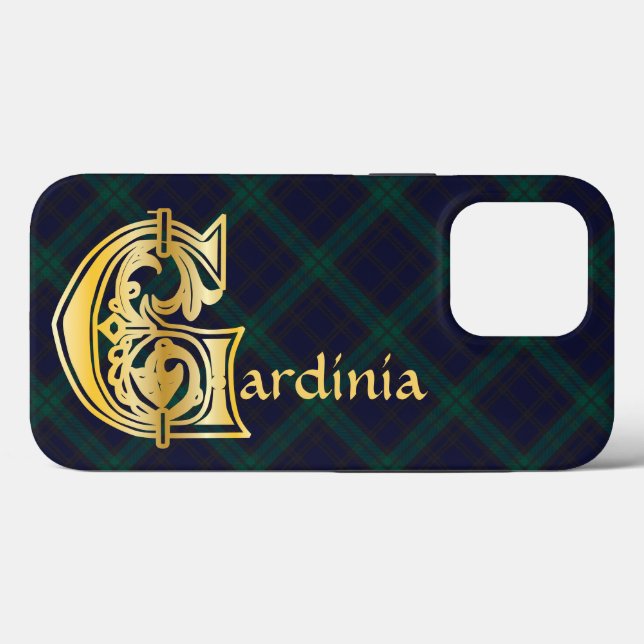 Medieval botanisk dekorationskapital G (Baksida (horisontell))