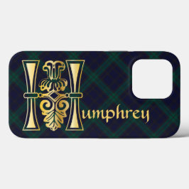 Medieval botanisk dekorationskapital H