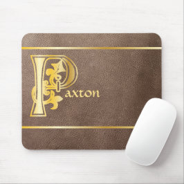 Medieval botanisk dekorationskapital P Musmatta