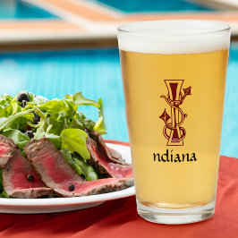 Medieval botanisk dekorativ huvudstad I Glaskopp