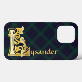 Medieval botaniskt dekorativt versalt L