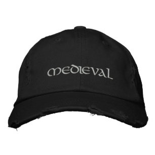 Medieval Broderad Keps