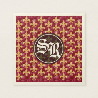 Medieval Bröllop Napkin Pappersservett