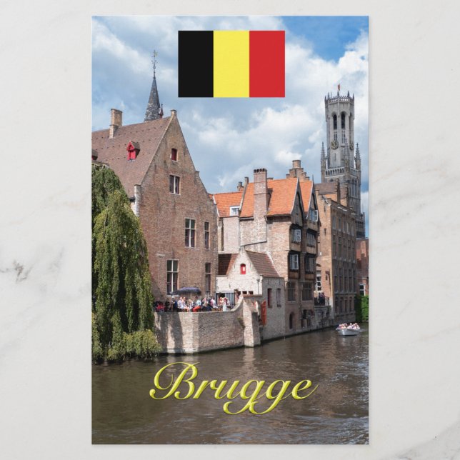 Medieval Brugge - Pro Photo Brevpapper (Framsida)