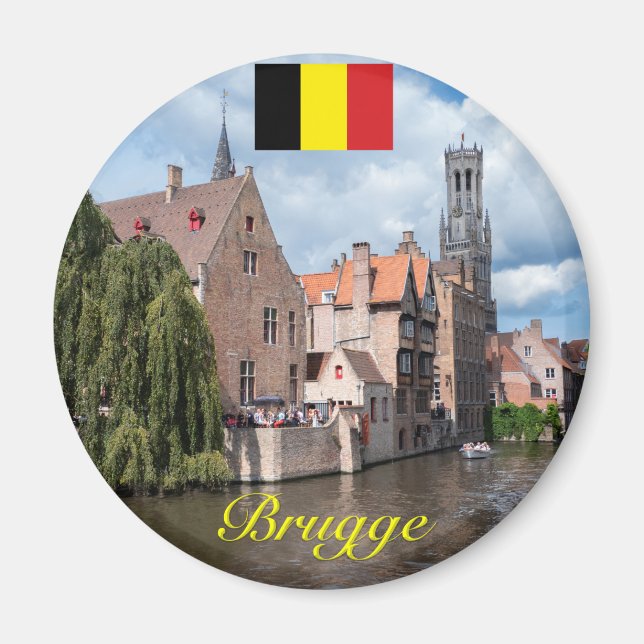 Medieval Brugge - Pro Photo Magnet (Framsidan)
