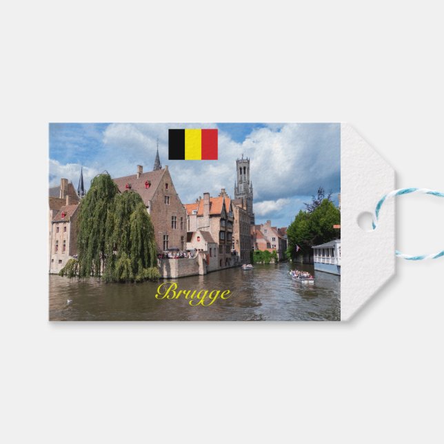 Medieval Brugge - Pro Photo Presentetikett (Framsidan (Horisontell))