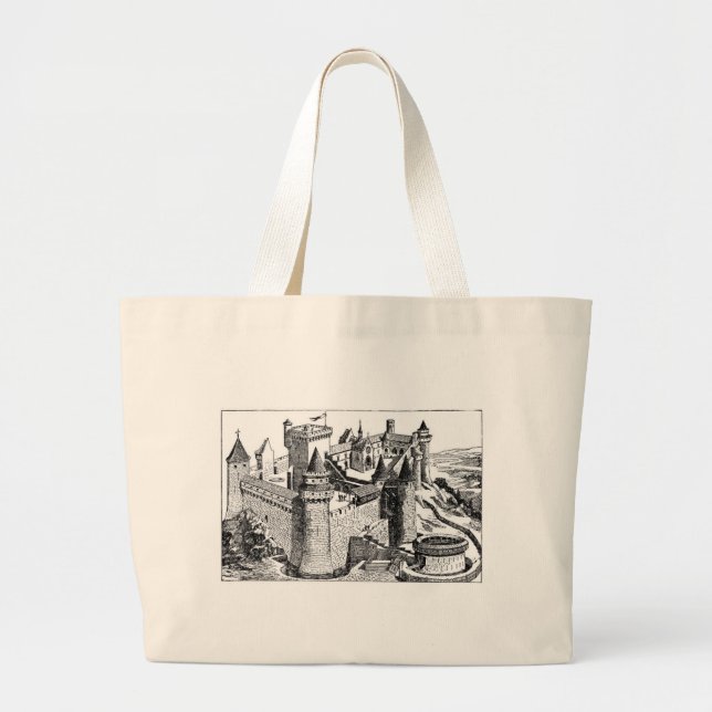Medieval Castle Bag Jumbo Tygkasse (Framsidan)