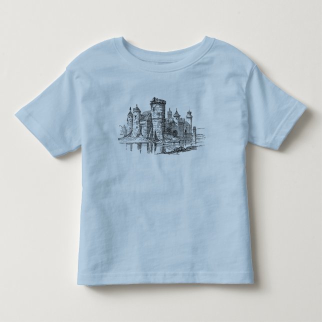 Medieval Castle Barn Shirt Tee (Framsida)