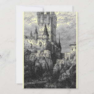 Medieval Castle-inbjudan Inbjudningar