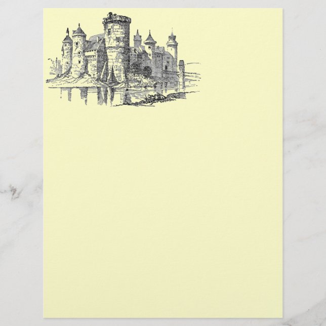 Medieval Castle Letterhead (Framsida)