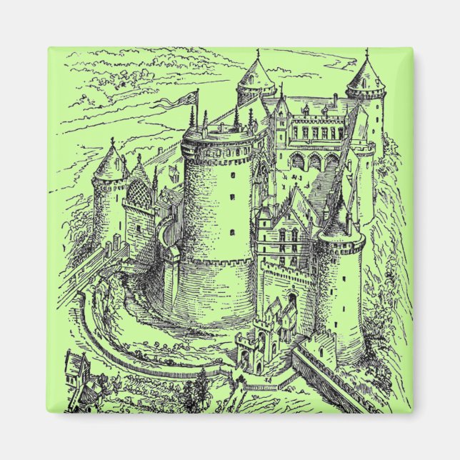 Medieval Castle Magnet (Framsidan)