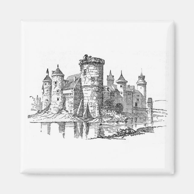 Medieval Castle Magnet (Framsidan)