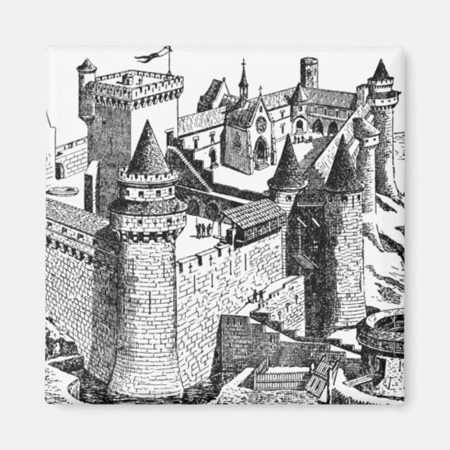 Medieval Castle Magnet (Framsidan)
