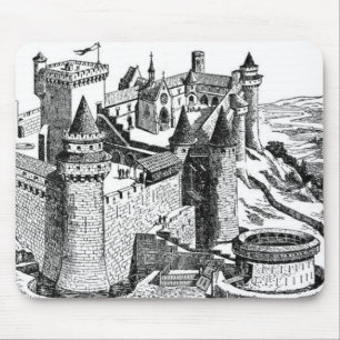 Medieval Castle Mouse Pad Musmatta