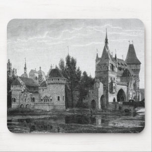 Medieval Castle Mouse Pad Musmatta
