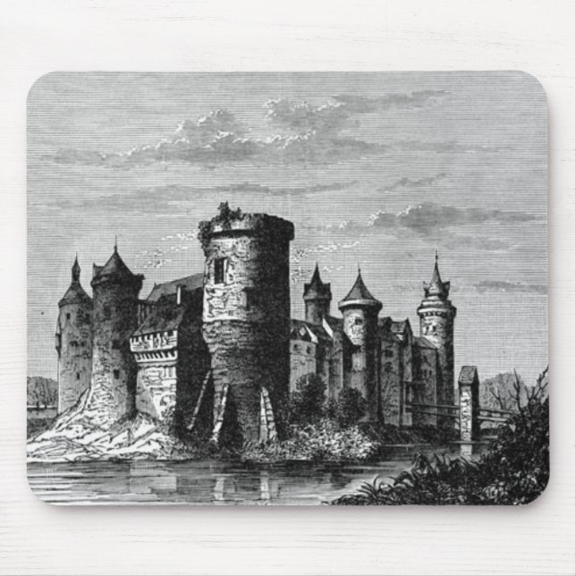Medieval Castle Mouse Pad Musmatta (Framsidan)