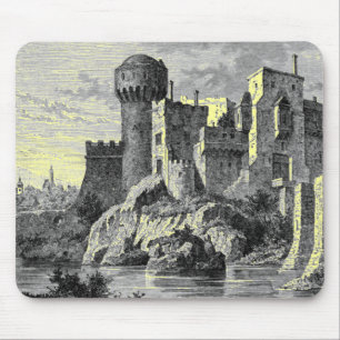 Medieval Castle Mouse Pad Musmatta