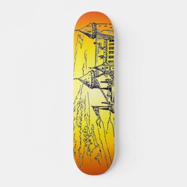 Medieval Castle Skateboard (Framsida)