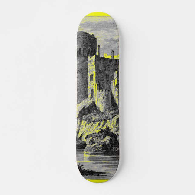 Medieval Castle Skateboard Bräda 20,5 Cm (Framsida)