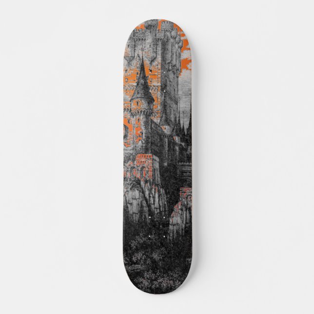 Medieval Castle Skateboard Bräda 21,5 Cm (Framsida)