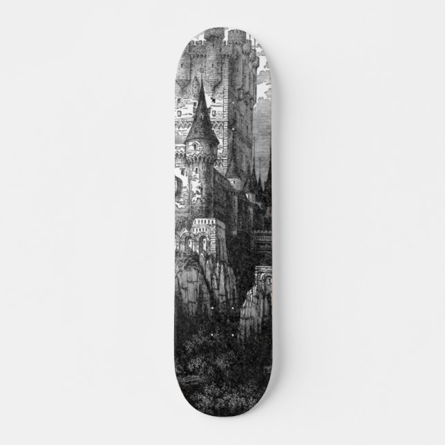 Medieval Castle Skateboard Bräda 21,5 Cm (Framsida)