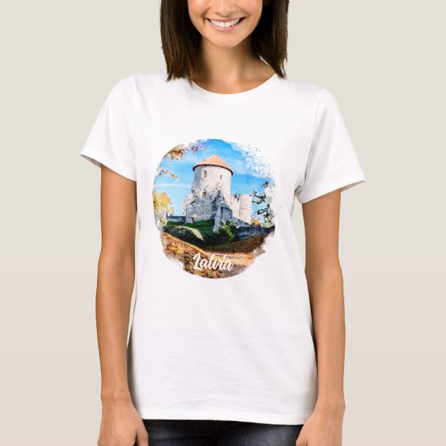 Medieval castle T-Shirt (Framsida)