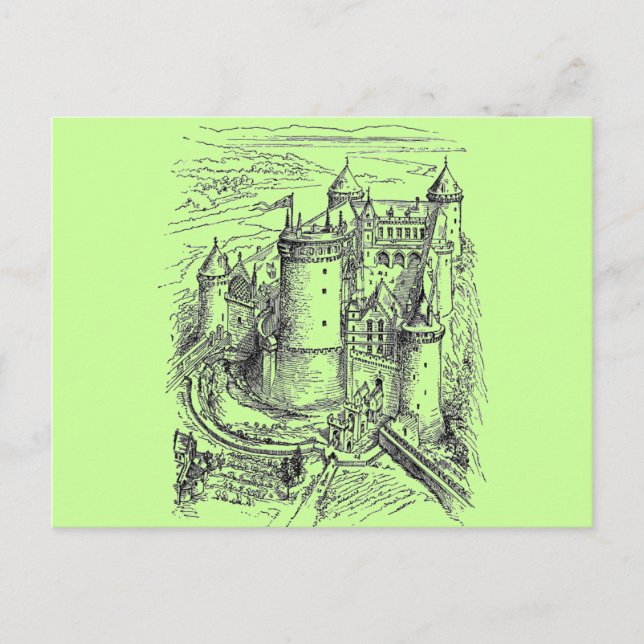 Medieval Castle Vykort (Framsida)
