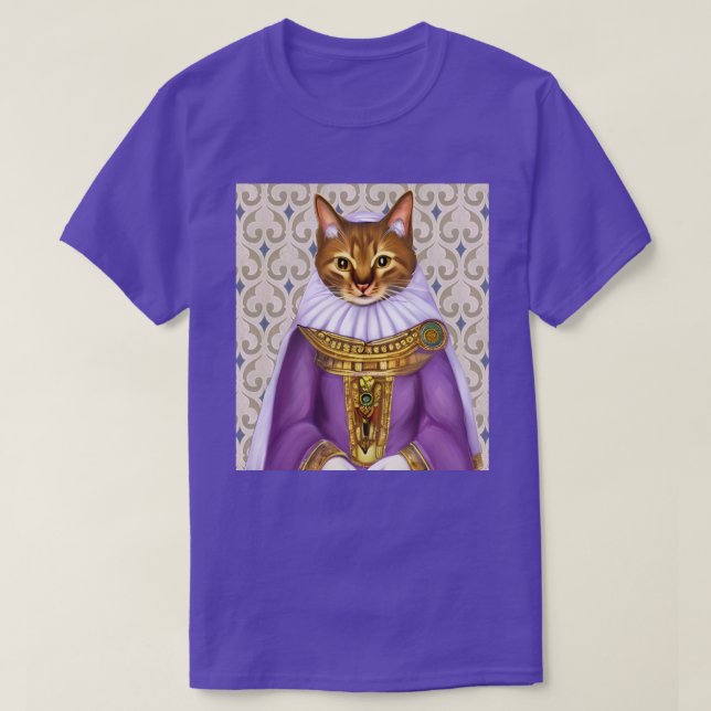 Medieval Cat Maiden T Shirt (Design framsida)