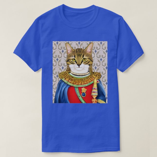 Medieval Cat Prince T Shirt (Design framsida)