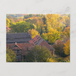 Medieval City i fall Vykort