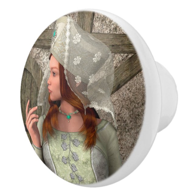 Medieval Dam Knopp (Höger)