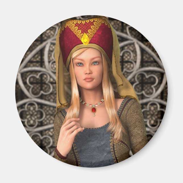 Medieval Dam Magnet (Framsidan)