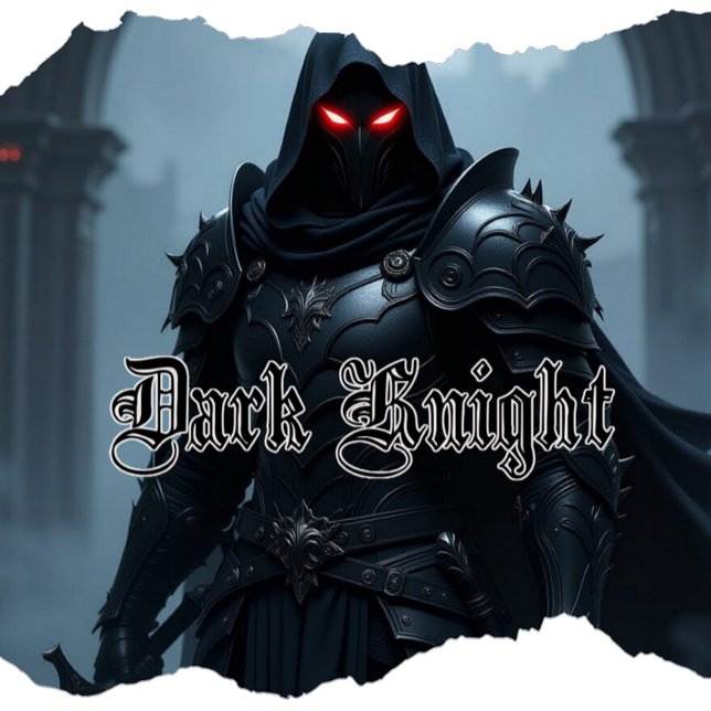 Medieval Dark Knight T Shirt (Skapare uppladdad)