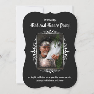 Medieval Dinner Party Inbjudningar