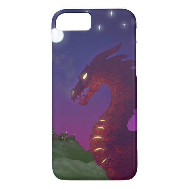 Medieval Dragon Case-Mate iPhone Skal (Baksida)