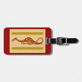 Medieval Dragon Design 2015 Bagagebricka