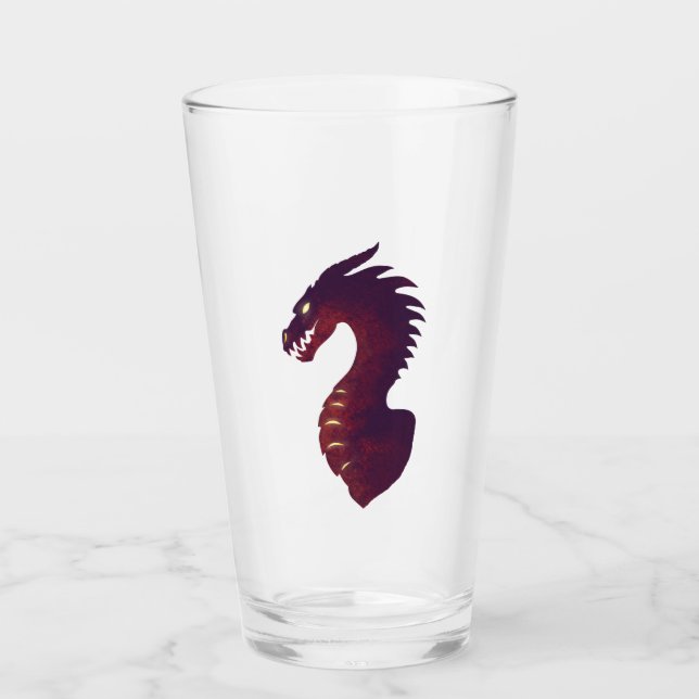 Medieval Dragon Glaskopp (Framsida)