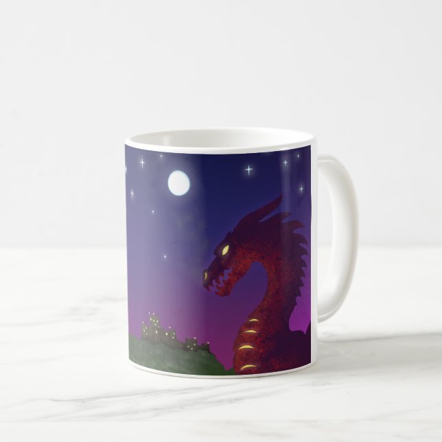 Medieval Dragon Kaffemugg (Framsida höger)