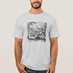 Medieval Dragon Warrior T-shirt
