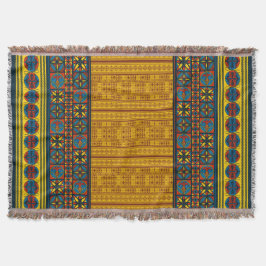 Medieval Elegance: Spanska kulturarvet Throw Blank Filt