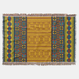 Medieval Elegance: Spanska kulturarvet Throw Blank Filt
