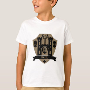 Medieval English Knight Dragon T Shirt