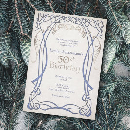 Medieval Fantasy 50:e födelsedagen Inbjudningar