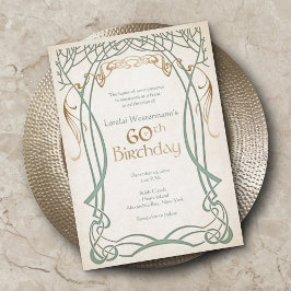 Medieval Fantasy 60:e födelsedagen Inbjudningar