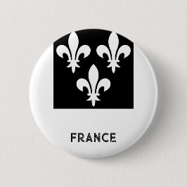 Medieval France Heraldic Print Monochromatic Art Knapp